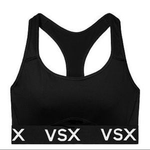 L | Black Sports Bra